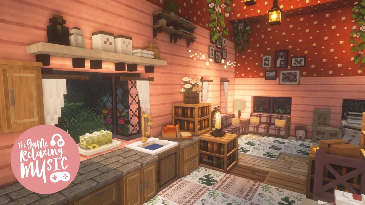 Relaxing Music with Minecraft Ambience #1, Soothing Music to Sleep / The Game of Relaxing Music
