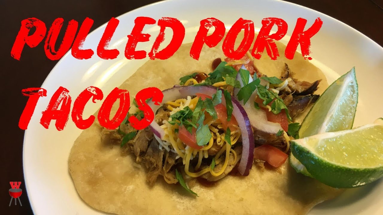 Pulled Pork Tacos & Homemade Tortilla Shells | Big W BBQ