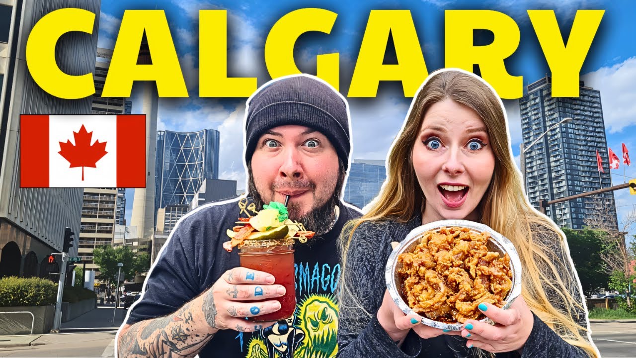 Trying ICONIC FOODS & DRINKS of CALGARY, Alberta! 🇨🇦