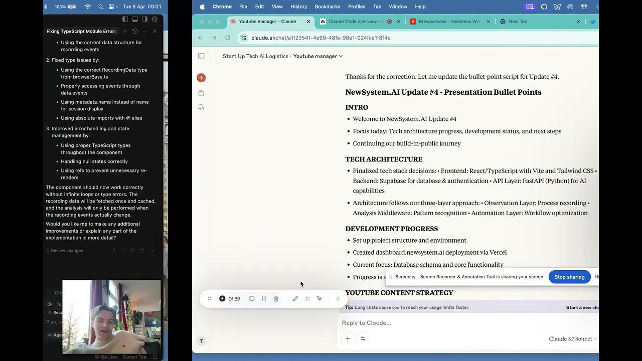 NewSystem.AI Update #4: Tech Architecture Progress & Development Status 🚀