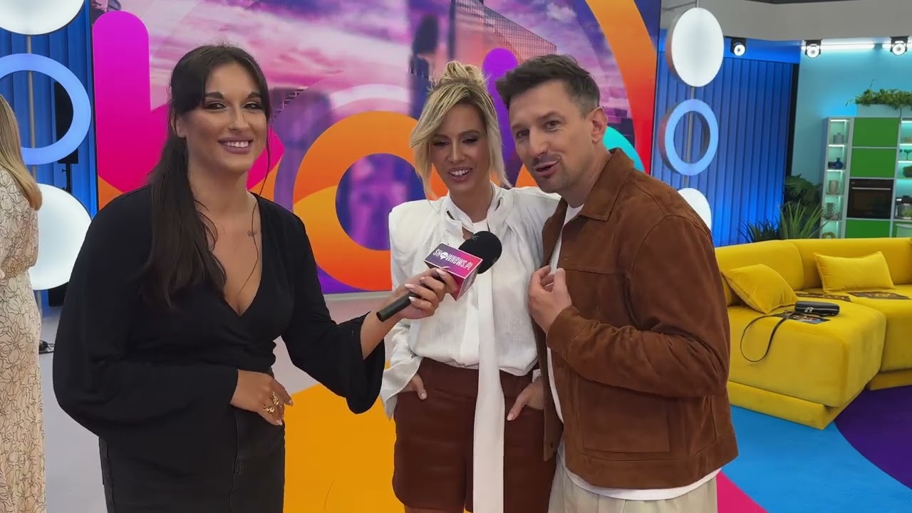 Maciej Rock i Agnieszka Hyży o śniadaniówce i relacjach z  Dowborem. Wiedzieli, że przejdzie do TVN?