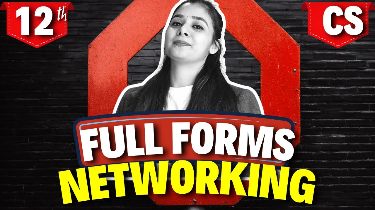 Networking Full Forms | Rapid Fire | Class 12 Computer Science #csclass12  #lovejeetarora