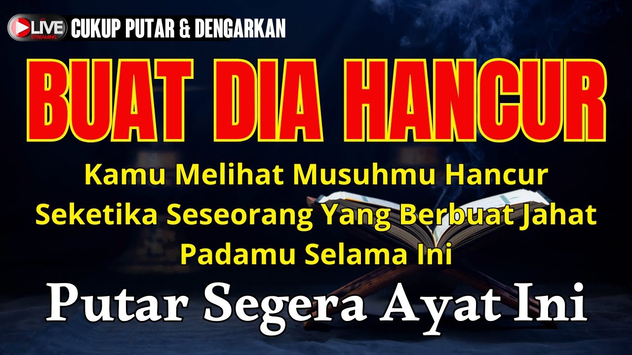 KISAH NYATA! Orang Dzolim Sombong Dan Licik Akan Hancur & Musnah Di Depan Mata Anda Sendiri
