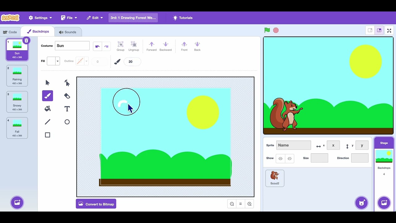 1  Weather: Background Editor