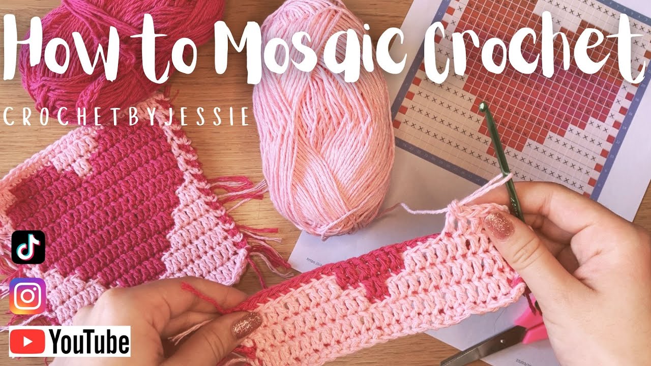 How To Mosaic Crochet for Beginners