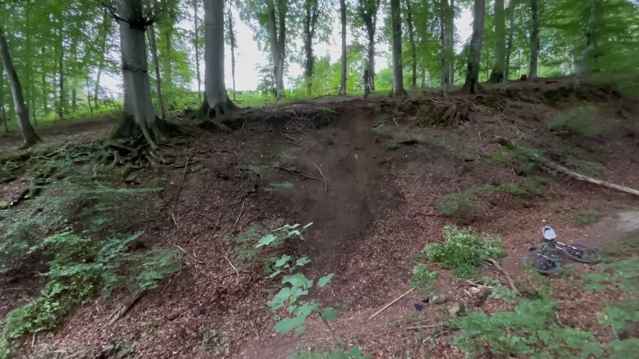 2h um einen MTB Trail zu bauen?