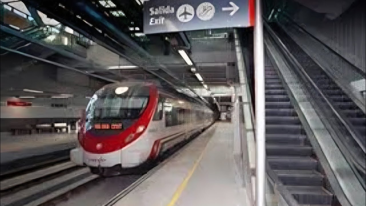 TRAIN RIDE - BENALMADENA TO MALAGA AIRPORT | SPAIN