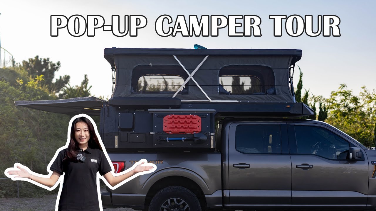 QIAN Camper Tour- TP03 Slide In/Pop Up Camper Introduction Video