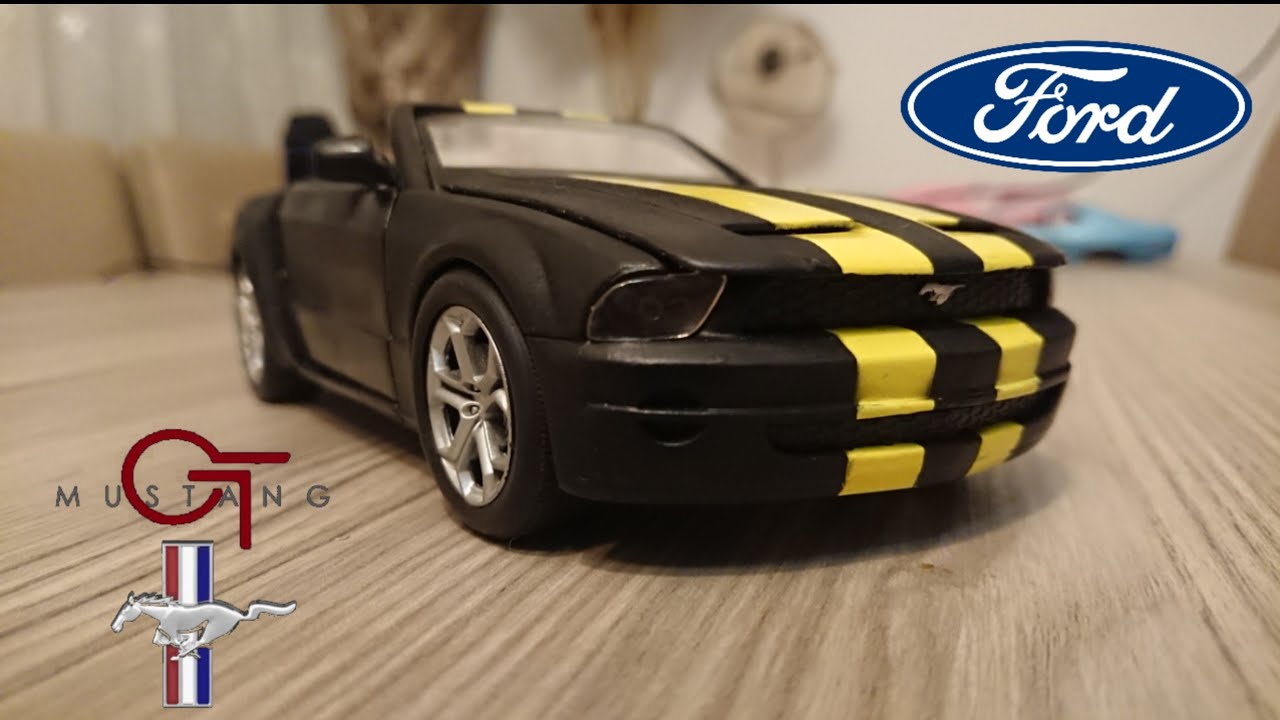 Restoration of 1/24 Maisto 2003 Ford Mustang Concept Diecast Scale Model