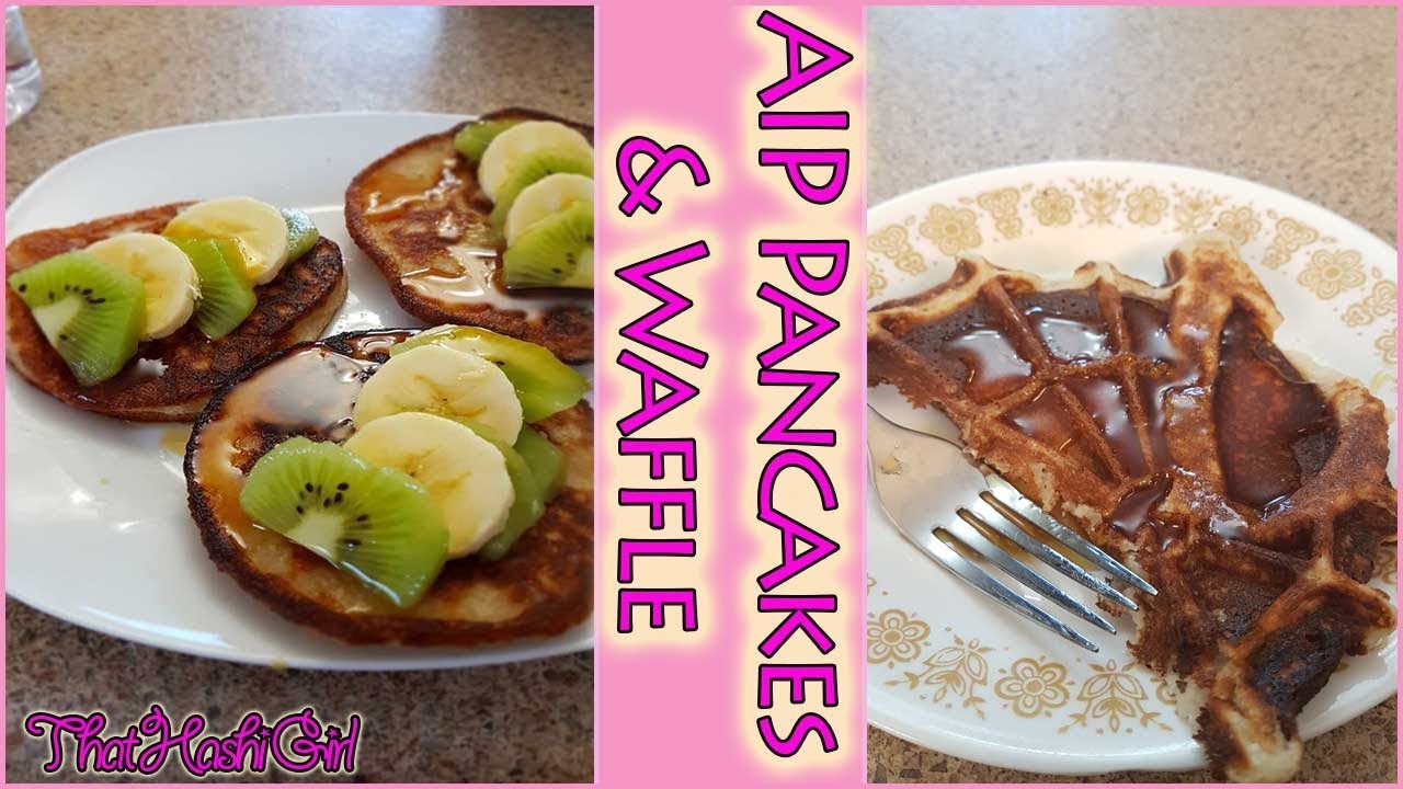 AIP Pancakes and Waffles (Paleo, Gluten free, Dairy Free)