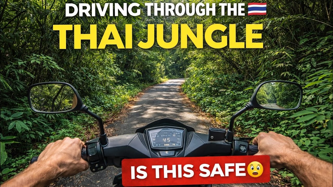 Riding Through a Hidden Thai Jungle 🇹🇭 | This Was INSANE!