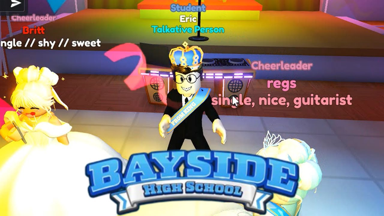 Can I BECOME Prom King AGAIN in Bayside High School | PART 11 | ROBLOX