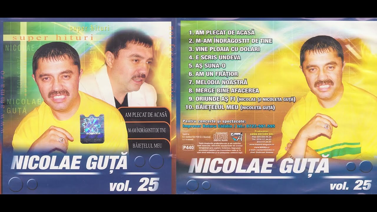 Nicolae Guță  (2006) volumul 25