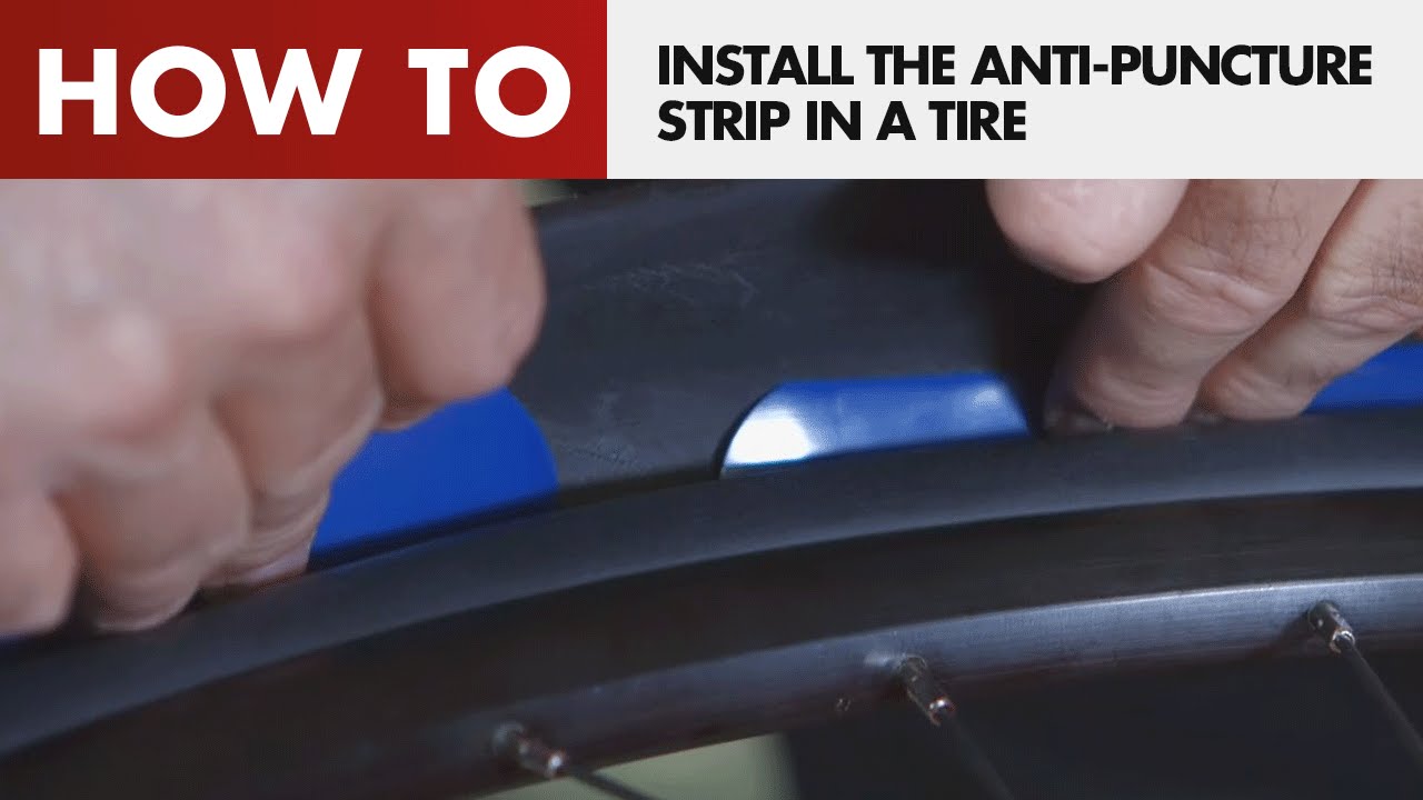 Z&eacute;fal - How to install the anti-puncture strip Z LINER in a tire?