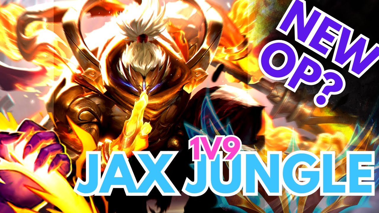 NEW OP JUNGLER - Challenger Jax Jungle 1v9 CARRY Rank 1