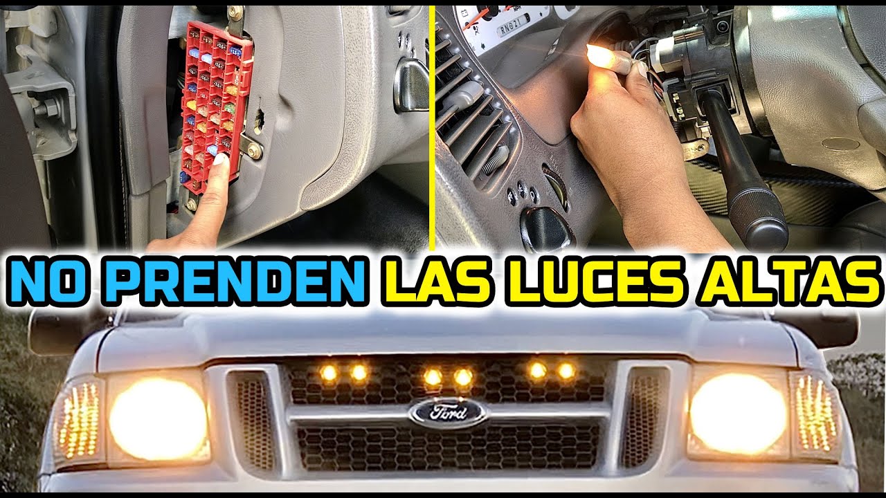 Las LUCES Altas No PRENDEN En Los Faros Ford Explorer Sport Trac  Solucionando El Problema FACIL