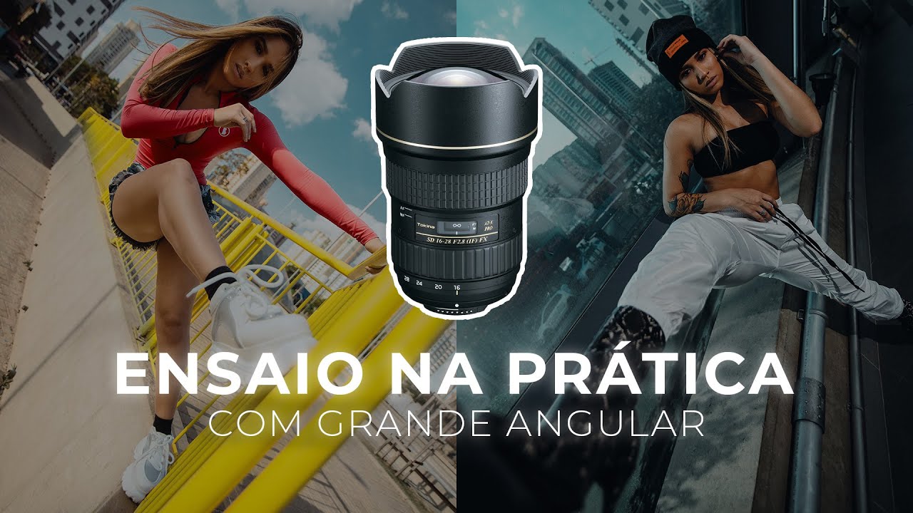 ⚡ ENSAIO NA PR&Aacute;TICA COM GRANDE ANGULAR ⚡