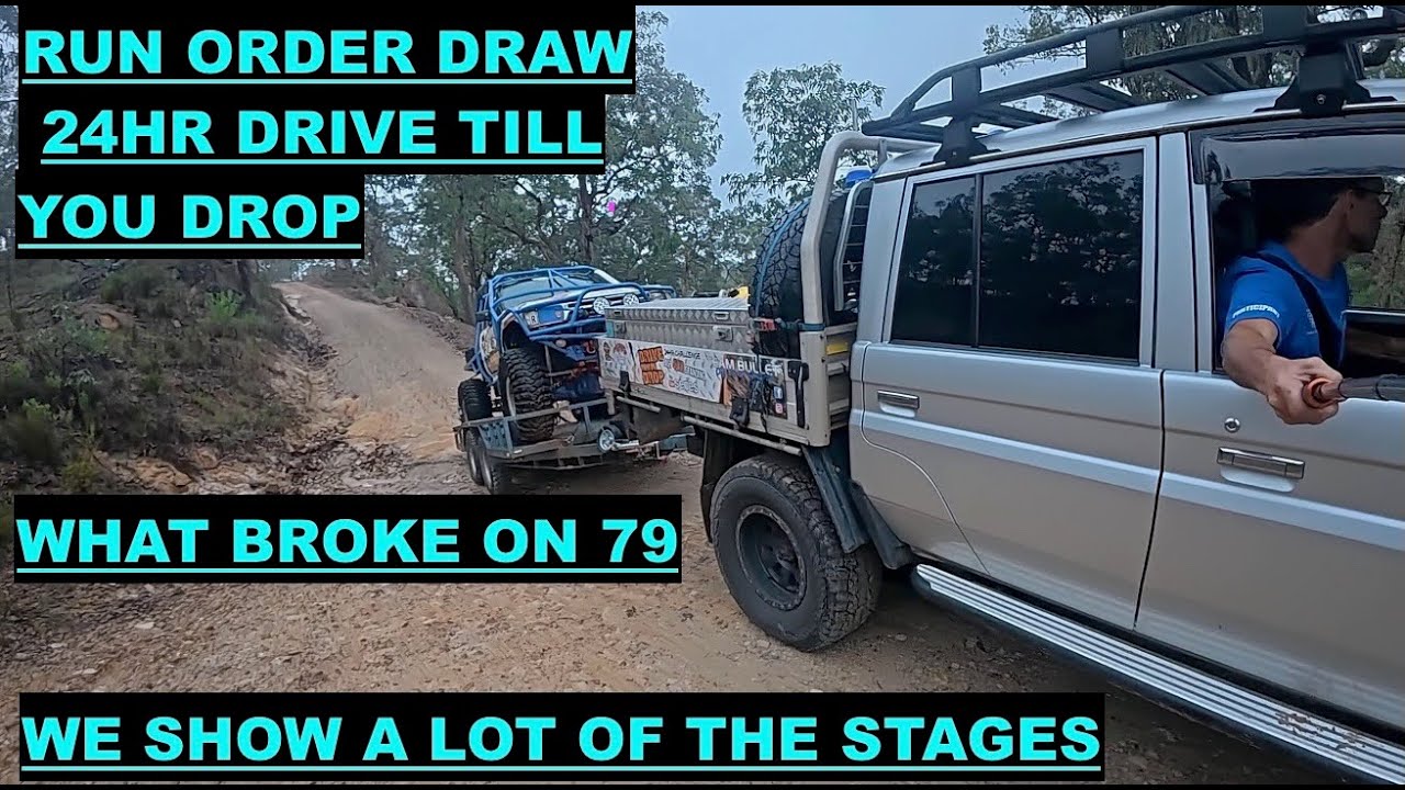 TJs 4wd 24hr Drive till you drop run order draw plus we get an inside look at some of the tracks