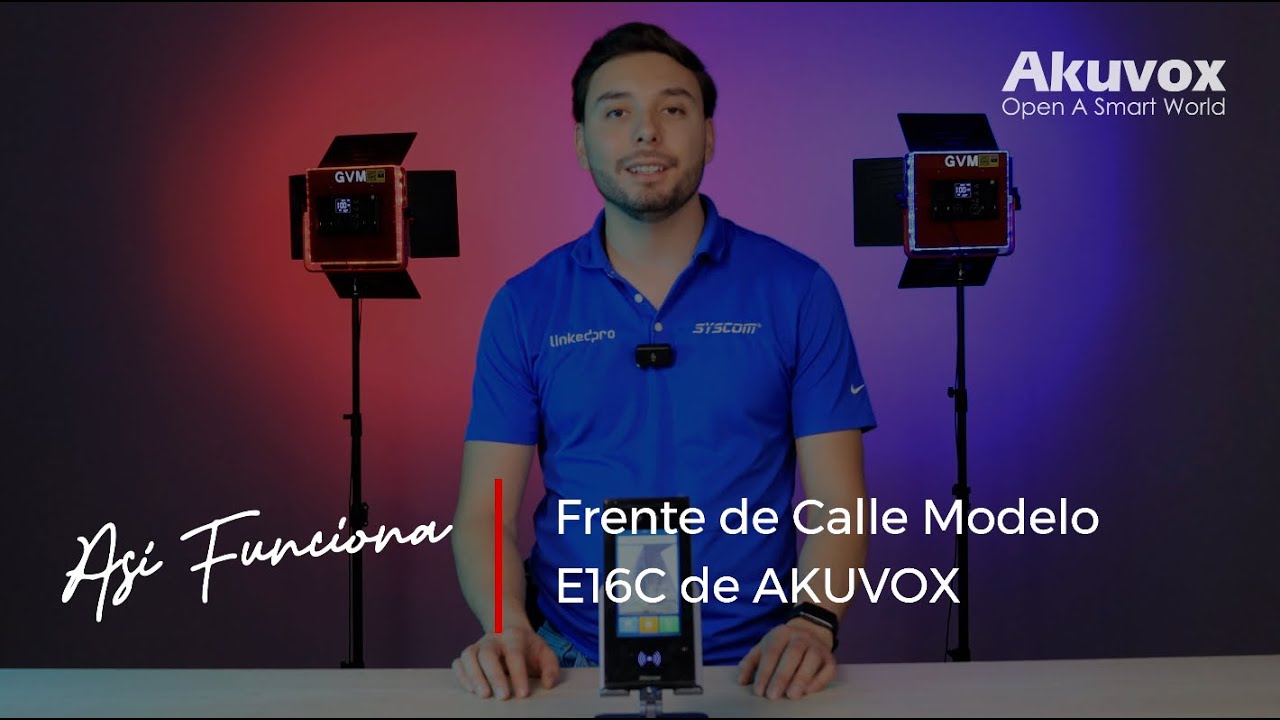Frente de Calle con Gestión en la Nube - E16C de Akuvox