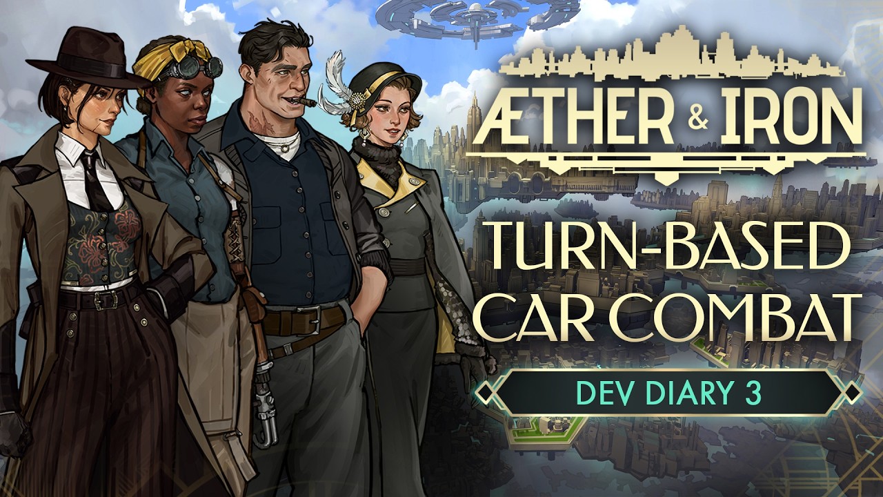 How We Made High-Speed Car Chases Work in Turn-Based Combat | Aether & Iron Dev Diary 3
