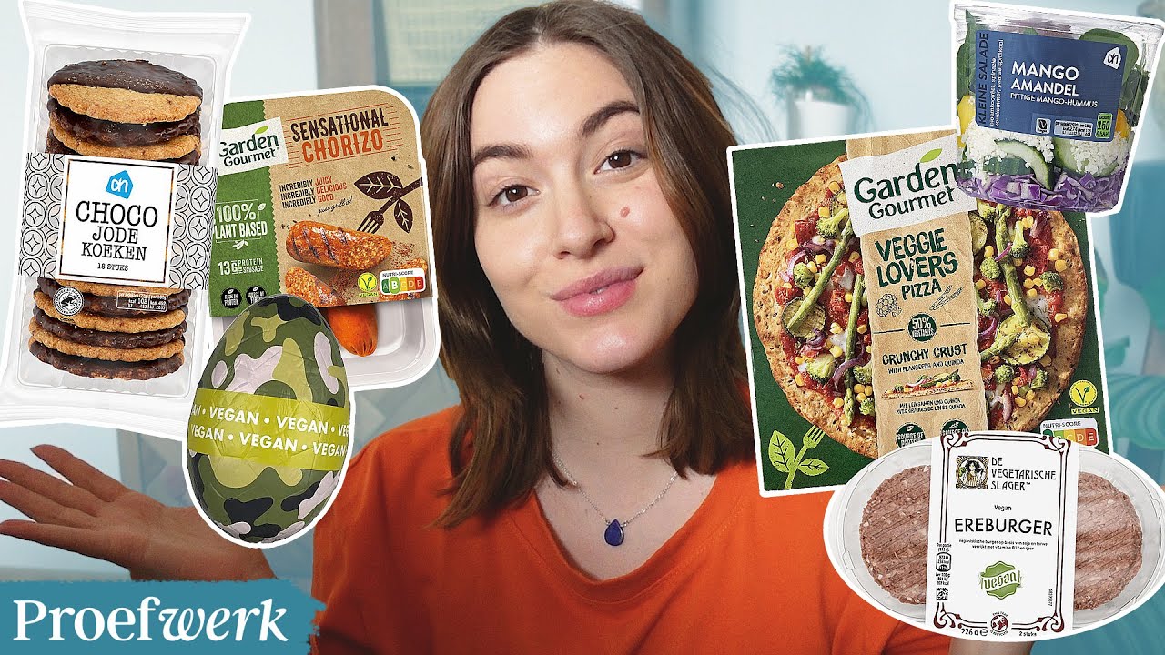 NIEUW ETEN uit de SUPERMARKT PROEVEN! 🍔 | Proefwerk