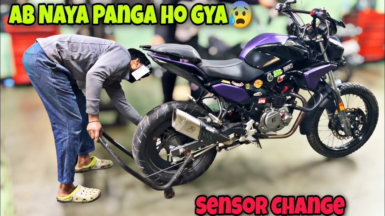 After Modification Jana Pada Service Centre 😰 | Hero Xtreme Adventure Modification sensor Kharab 😱