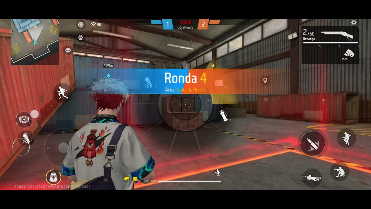 DEJE 5-2 A UN BOTCITO EN LOBO 🐺SOLITARIO 🤣  EN FRE FIRE 🔥 