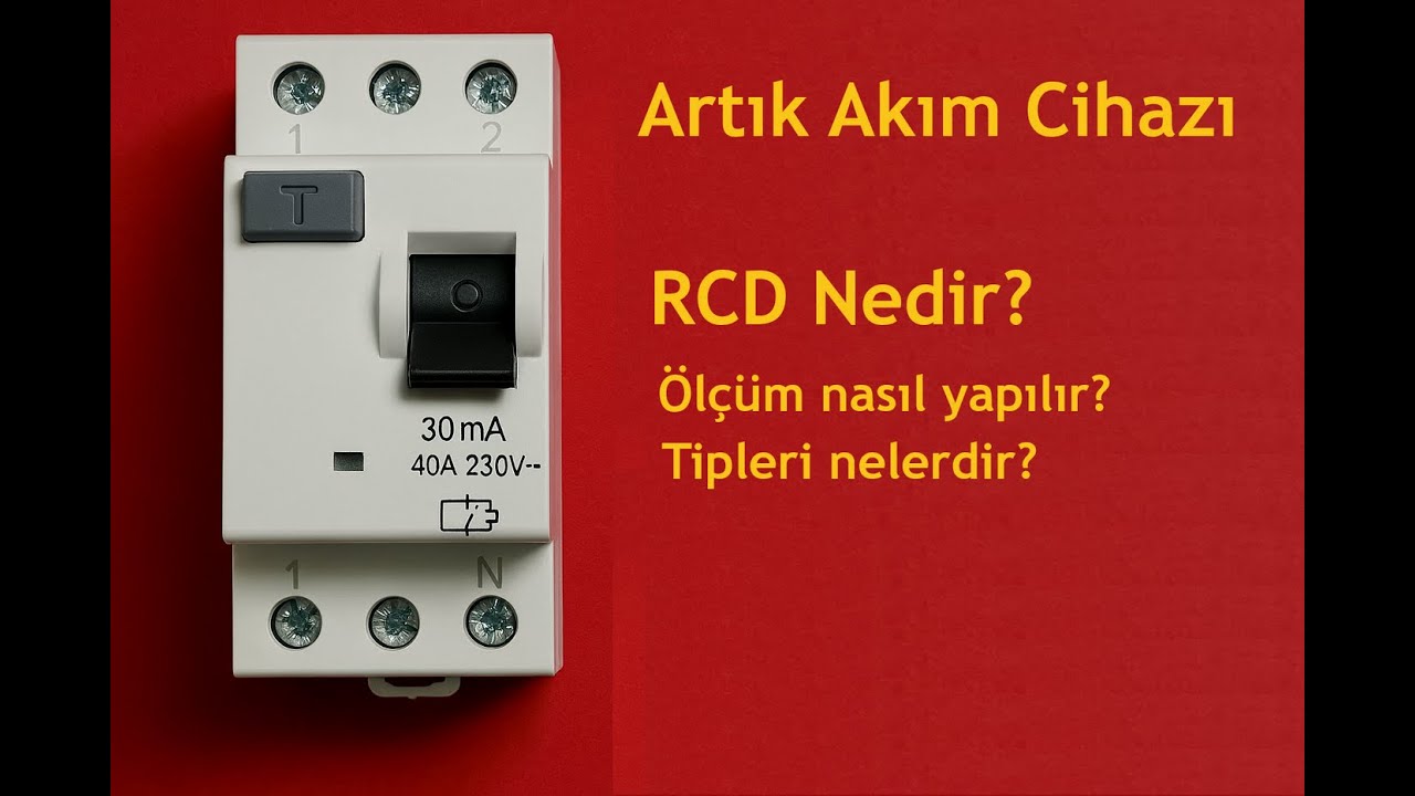 Artık Akım Cihazı (RCD) Ölçümü