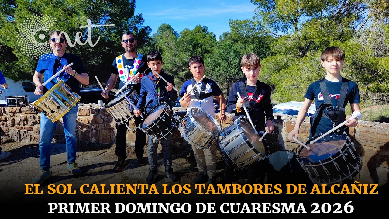 Reunión TAMBORES, primer DOMINGO de CUARESMA. Alcañiz 2026