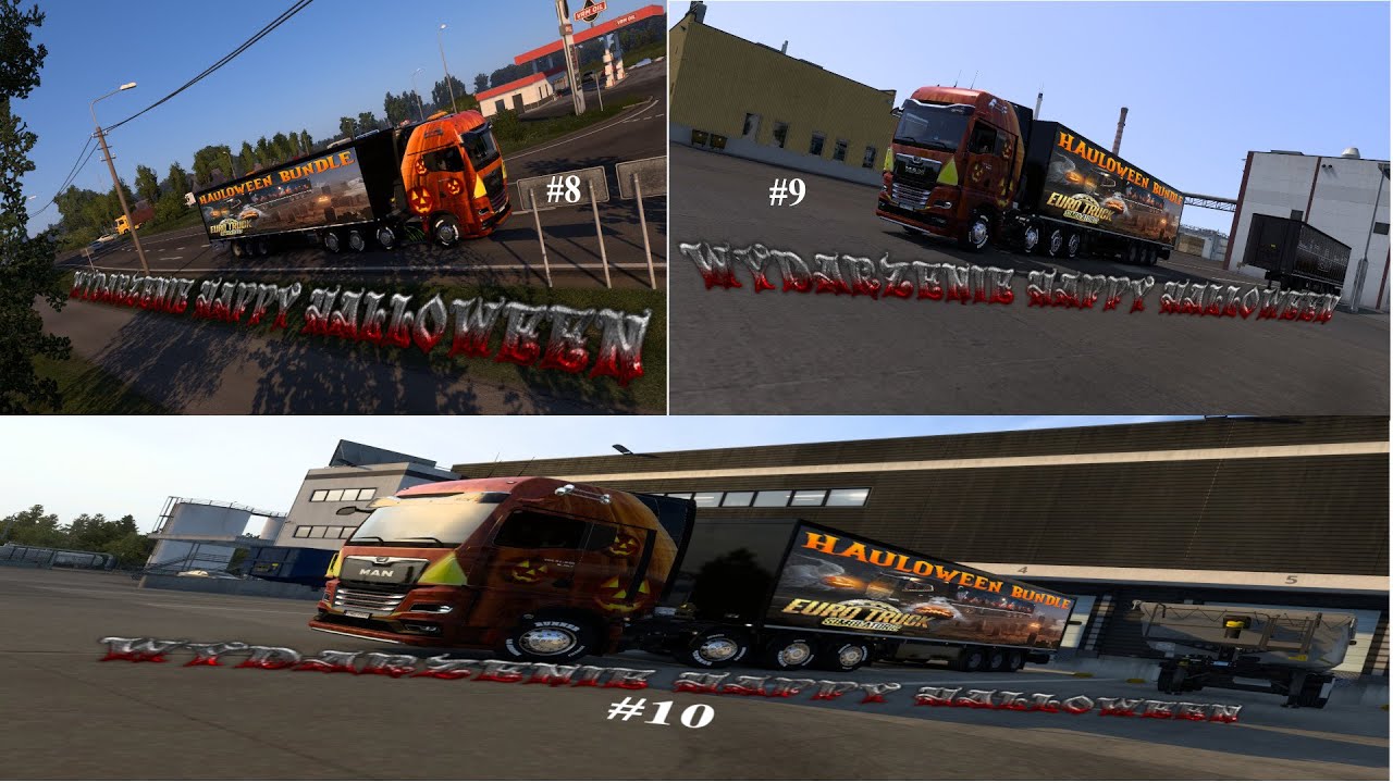 Euro Truck Simulator 2 - Wydarzenie Happy Hauloween #8 #10  "Smakołyki Halloween" (opis dalszy ⬇)