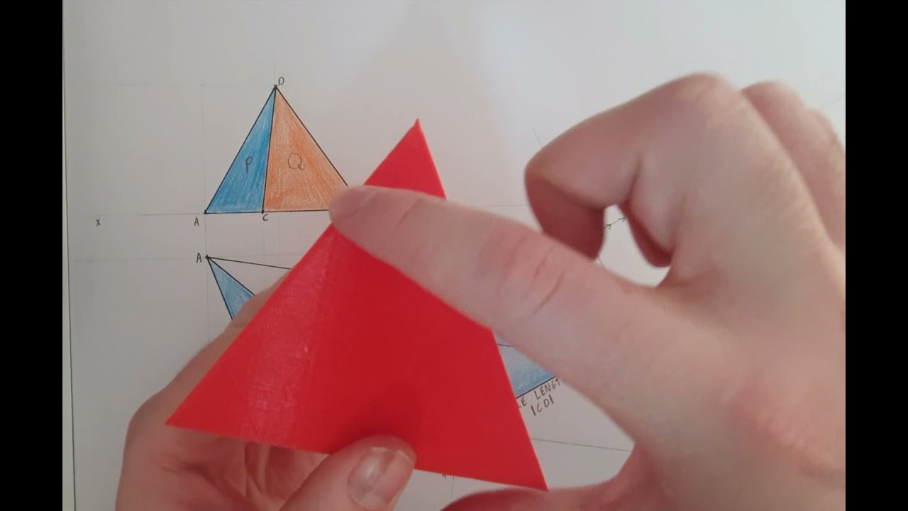 Finding the Dihedral Angle between 2 Surfaces. -Point View Method