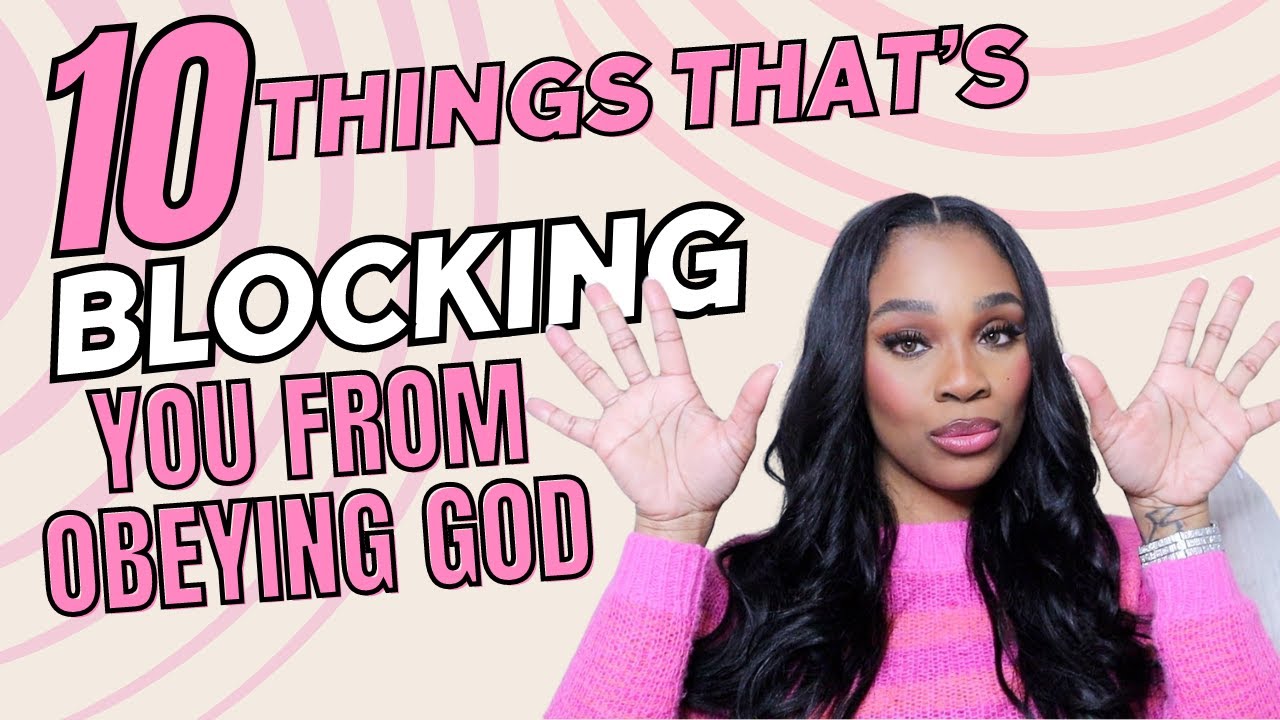 10 Things I had to LET GO of in order to get CLOSER to GOD