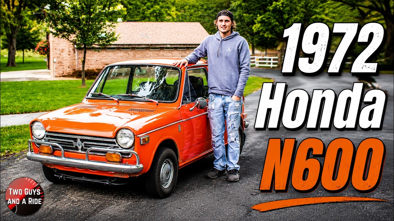 Honda N600 1972 года — маленький, простой, крутой — это не мини
