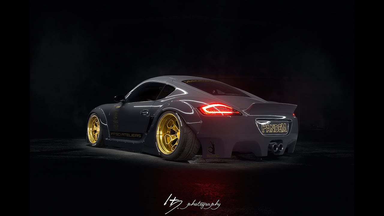 Porsche Cayman Rocket Bunny | Drift and Girl