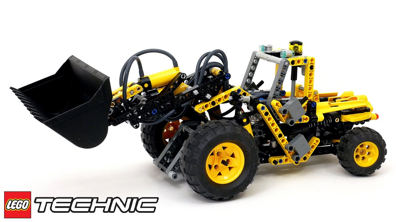 LEGO Technic B-model 8455 – Пневматический Фронтальный Погрузчик