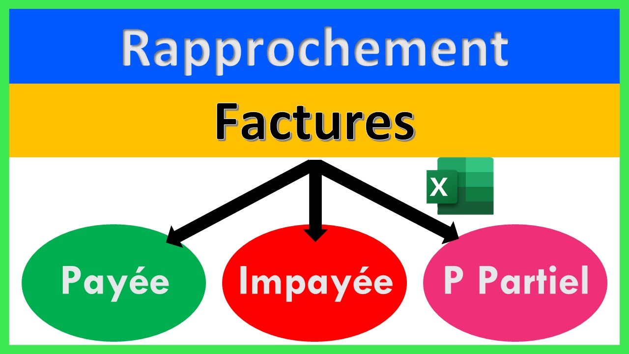 Rapprochement des factures payées et impayées Sous Excel