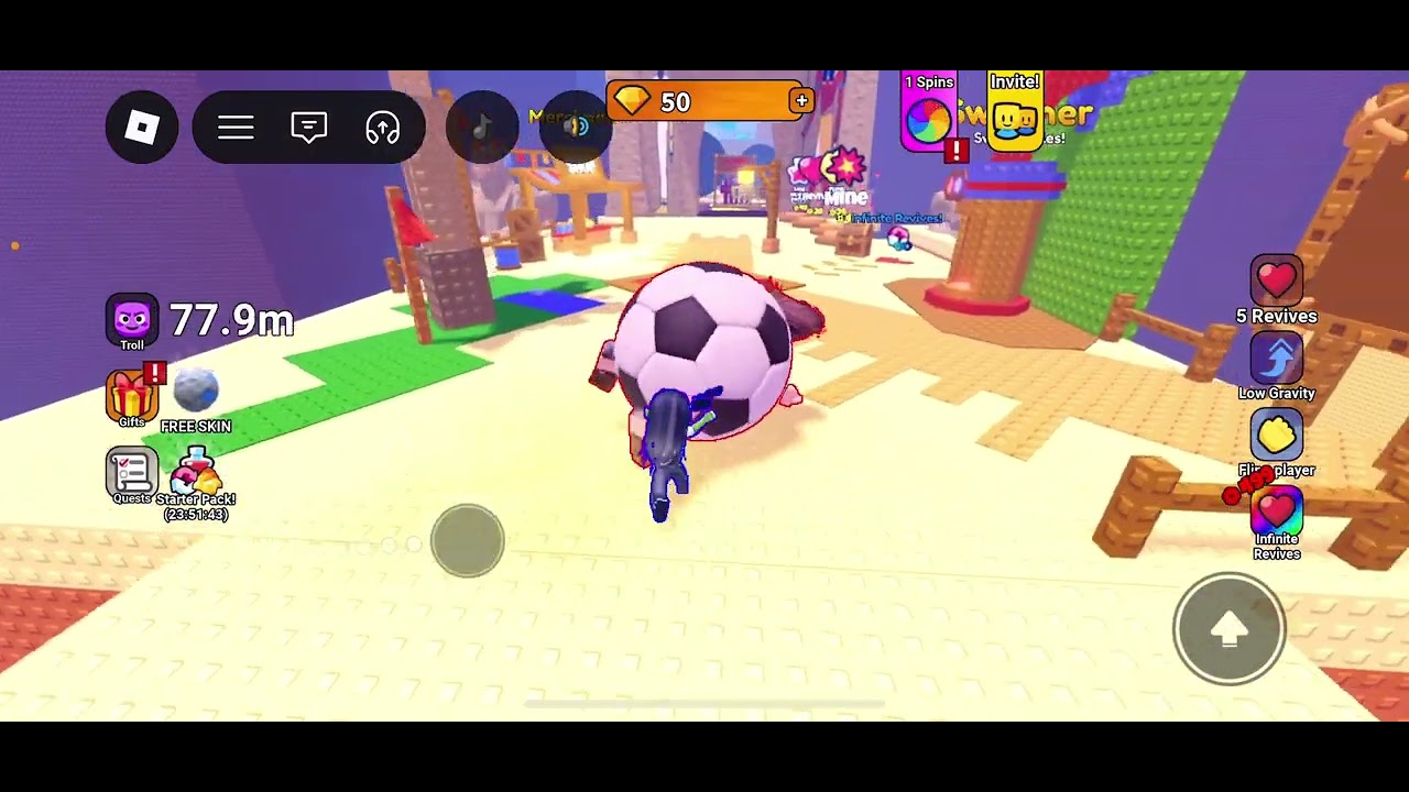 Playing weird games with my cousin!! Part one :3