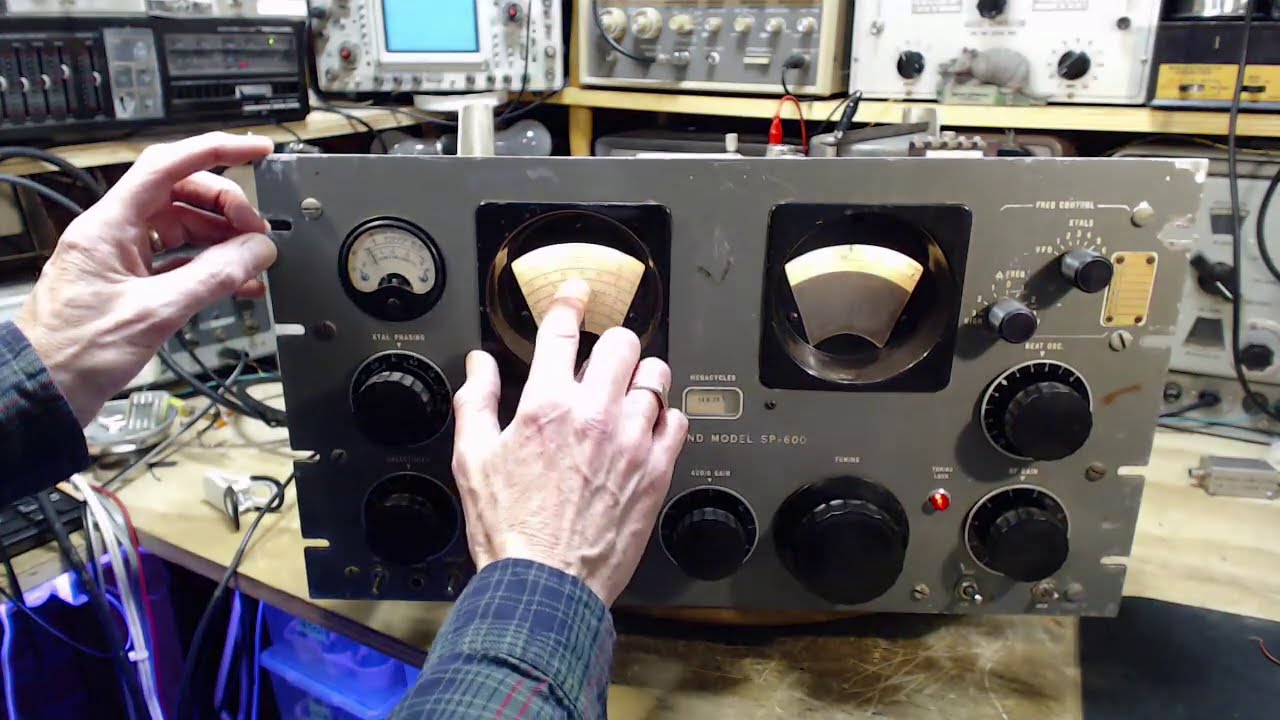 Hammarlund SP-600 Video #1- Checkout