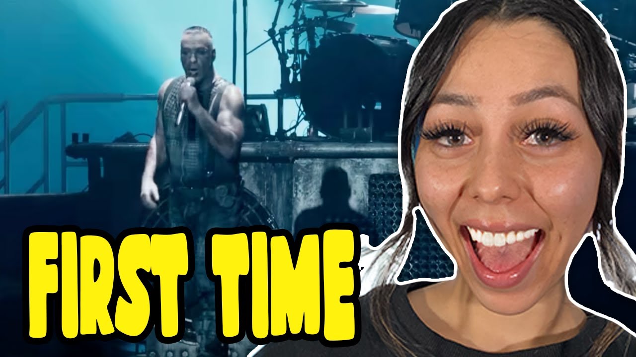 Female Body Builder's  FIRST time EVER HEARING AND SEEING Rammstein - Du Hast Live In Paris!