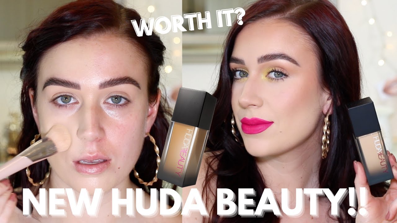 NEW HUDA BEAUTY FOUNDATION | HONEST REVIEW & FIRST IMPRESSION