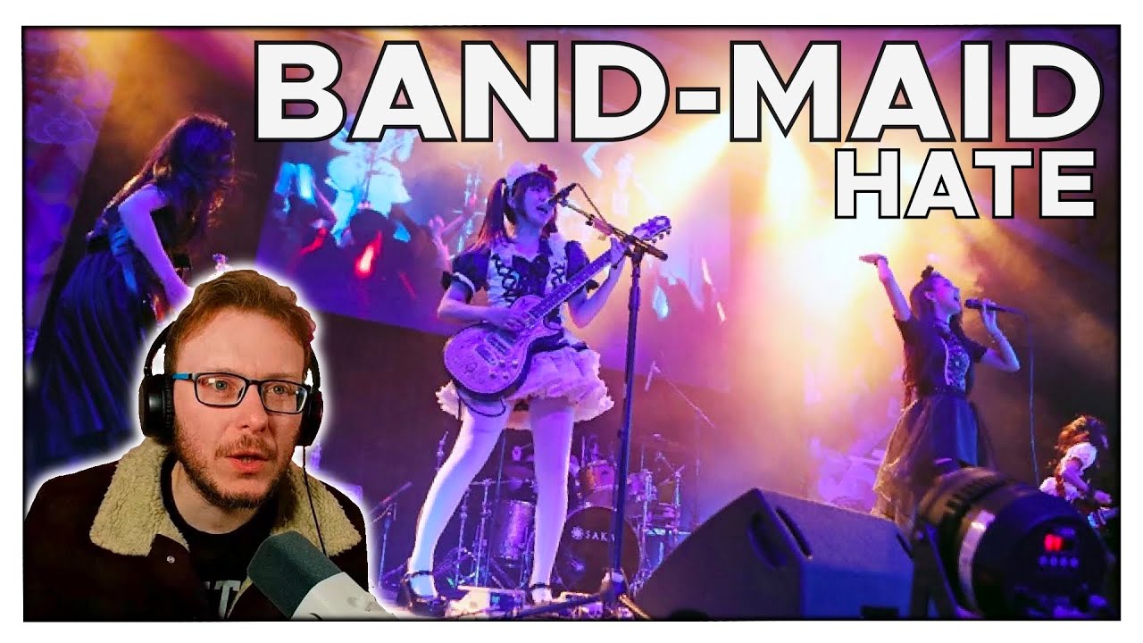 The most scathing lyrics! BAND-MAID - Hate | REACTION