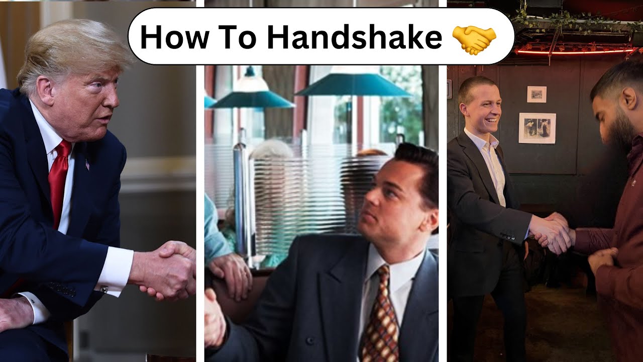 How to handshake the interviewer like a G