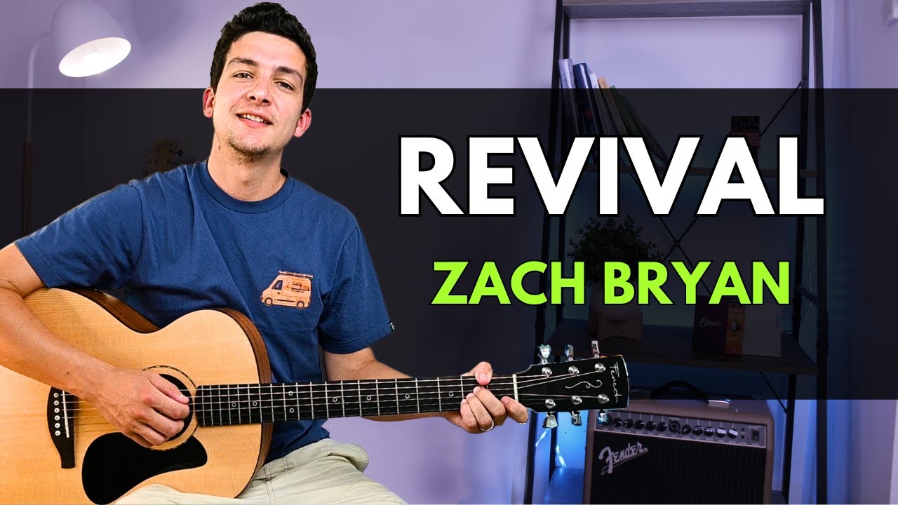 How to Play Revival by Zach Bryan Guitar Lesson | Revival Guitar Tutorial