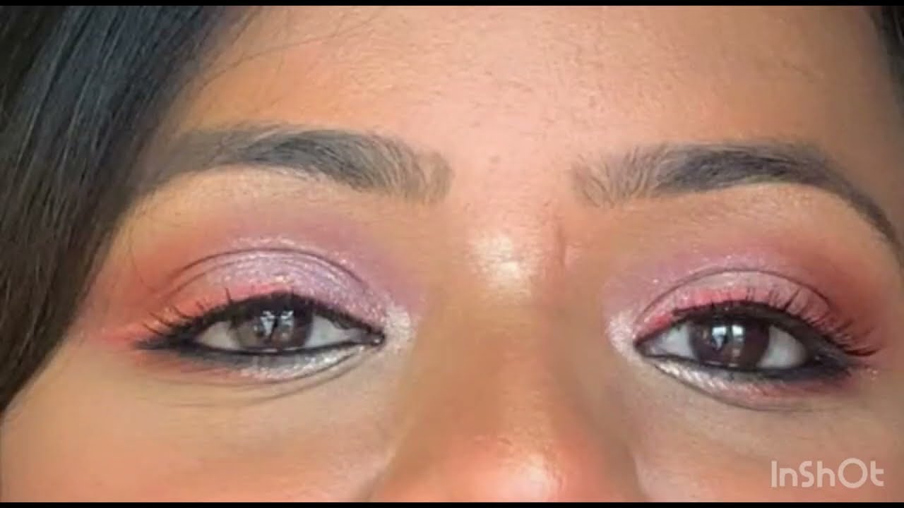 Peach Eye Makeup under 5 minutes