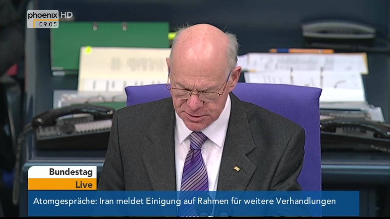 Bundestagssitzung - Vereidigung von Christian Schmidt am 20.02.2014