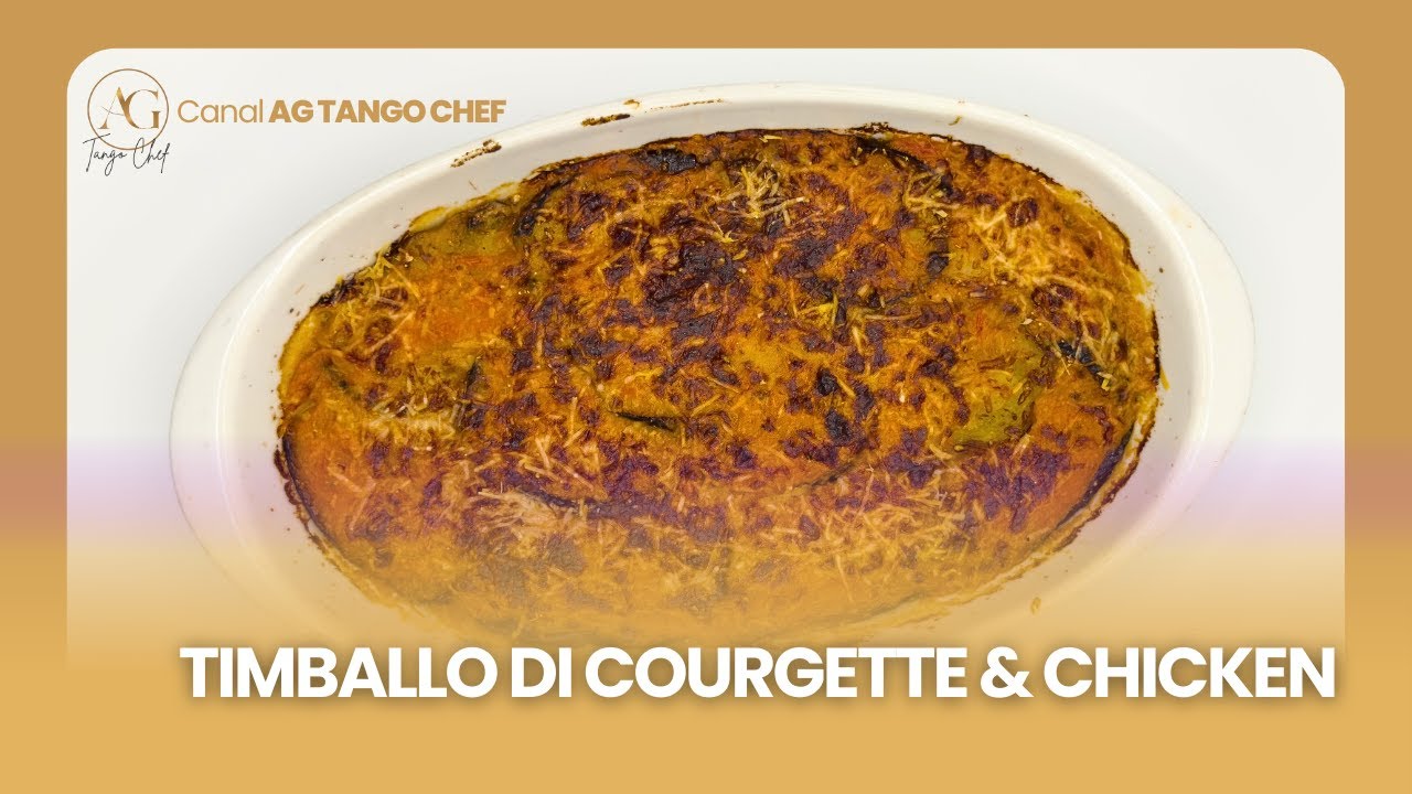 Timballo di Courgette & Chicken | Crispy, Cheesy & Irresistible!