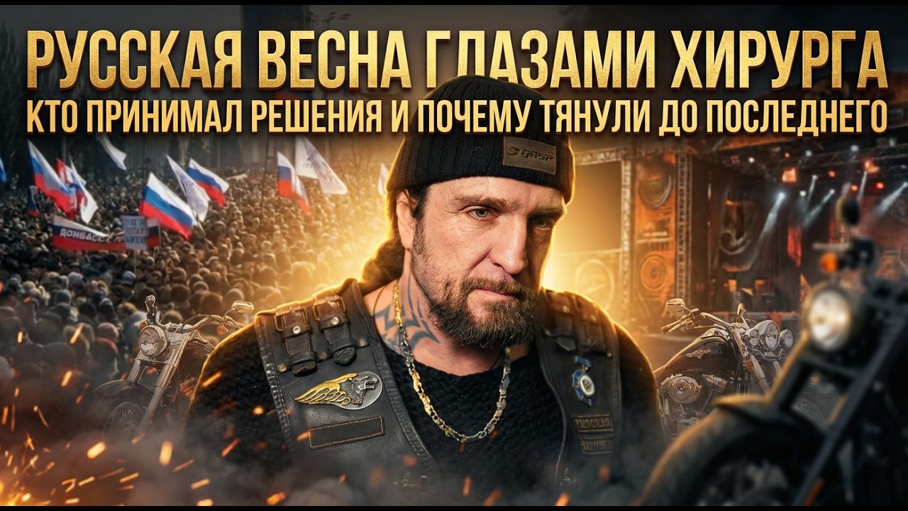 Русская весна глазами Хирурга. Кто принимал решения и почему тянули до последнего | Александр Хирург
