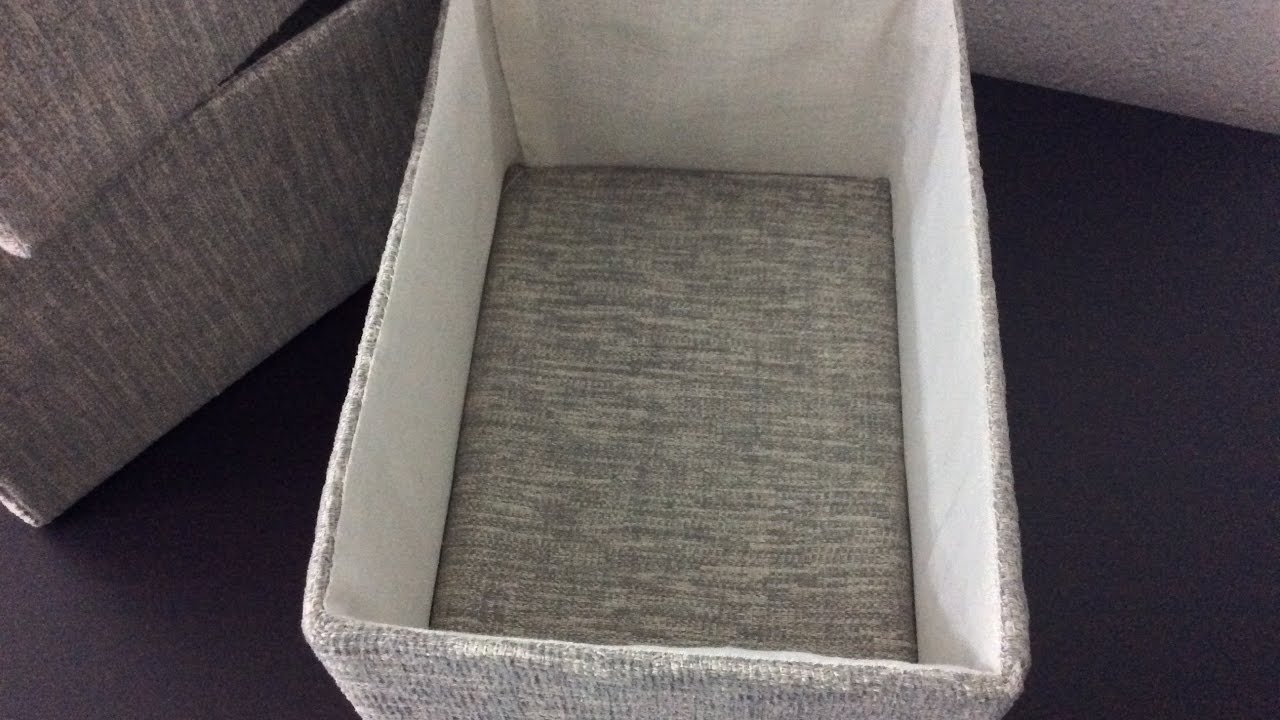 طريقتي في تغليف الكارتون للحصول على علب رائعة DIY:How to cover a box with fabric