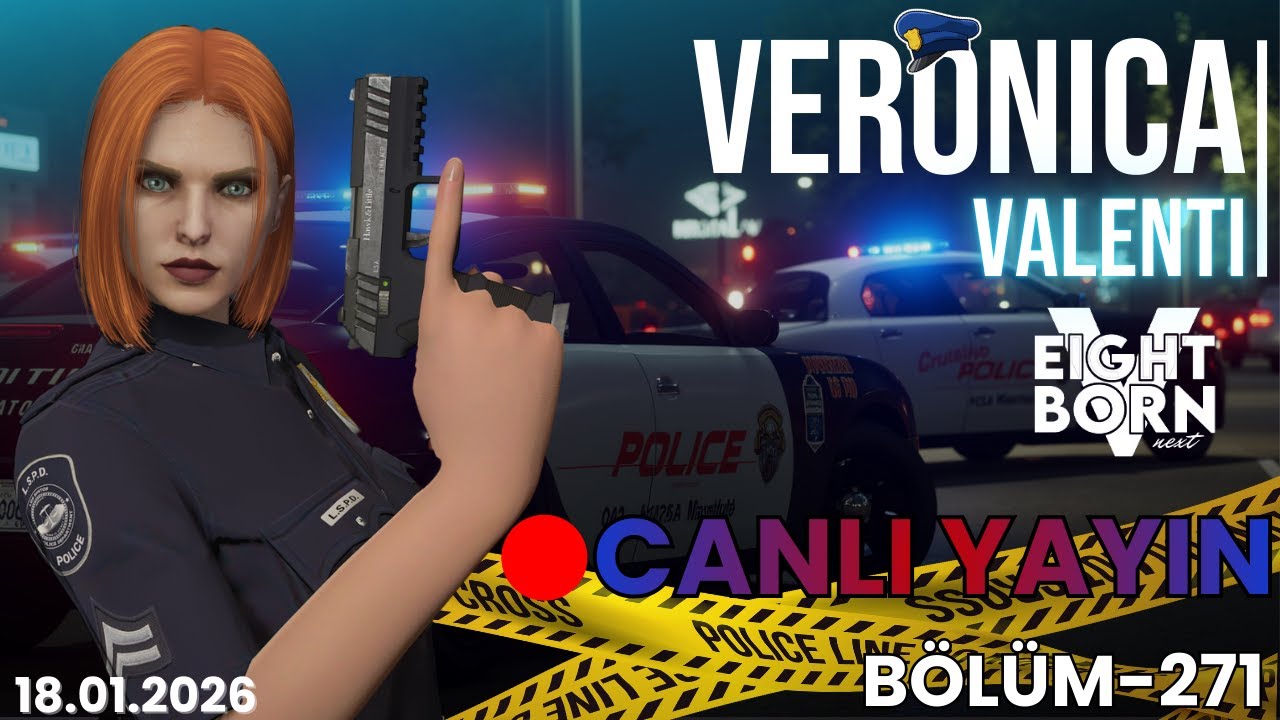 🔴Canlı | Veronica Valenti | EightbornV Next | Bölüm 271 | Yorgun Mesai Şekli