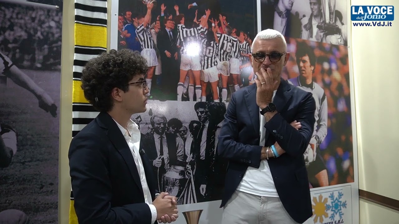 Intervista a Fabrizio Ravanelli allo Juventus Club di Aci Sant'Antonio